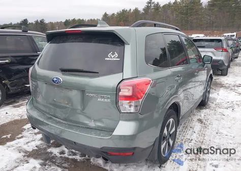 2017 Subaru Forester 2.5I Limited from USA, damaged, VIN JF2SJALC0HH477642